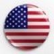 American Flag Button Design