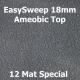 18mm EasySweep Rubber Stable Mats – Ameobic Top – 12 Mat Special - FREE SHIPPING