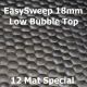 18mm EasySweep Rubber Stable Mats–Low Bubble Top–12 Mat Special - FREE SHIPPING