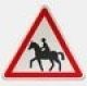 Horse and Rider Sign Design