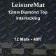 EVA 12mm INTERLOCKING Lesiure Mat – 48Sq/Ft – Free Shipping