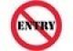 No Entry 1 Design
